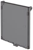 Arlington DBV2C In Box Replacement Cover Clear 2-Gang Vertical