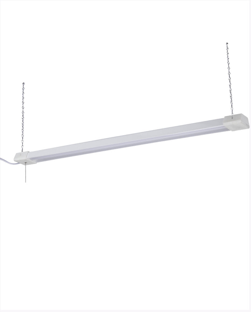 Cyber Tech Lighting SH3630P-LED 36″ Utility Shop Light, Single T-8 LED Lamp w/ Pull Chain, Wattage 30W. Color Temperature 4000K