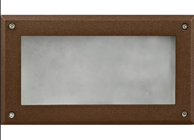 Dabmar Lighting DSL1001-L12-40K-BZ G24 LED Cast Aluminium Open Face Step Light, Black, Voltage 120V-277V, Wattage 12W, Color Temperature 40K, Bronze Finish