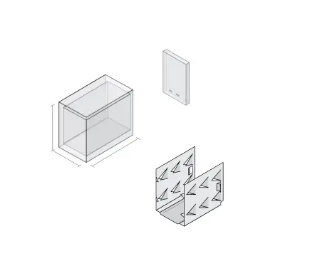Diode LED DI-LIN-SE-DEC End Cap for Side Bend Linaire Flex