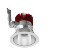 Elco Lighting E410L1230HW2-S 4" Reflector LED Light Engine Trims, Lumens  1250 lm, Color Temperature 3000K, Beam Angle 15º, Haze with White Trim