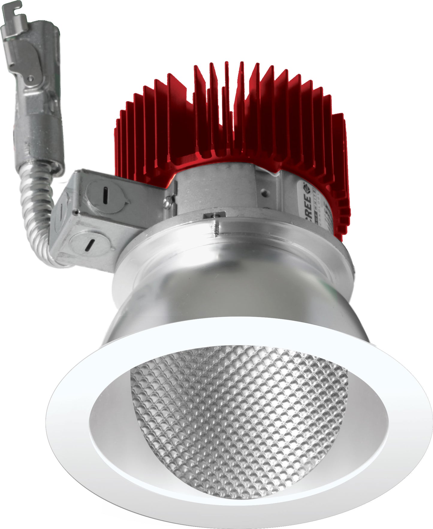ELCO Lighting E411L3030W2 4 Inch LED Light Engine with Wall Wash Trim, White Finish, Color Temperature 3000K, Lumens 3000 lm, Generation 2