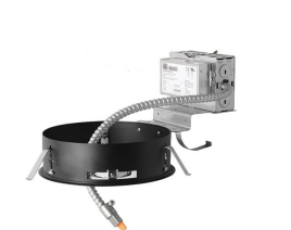ELCO Lighting E8LRU12D2-EM2 8" Remodel Frame with Driver, Voltage 120/277V, Lumens 1250lm, Dimming Triac/ELV/0-10V, 12W Emergency Backup