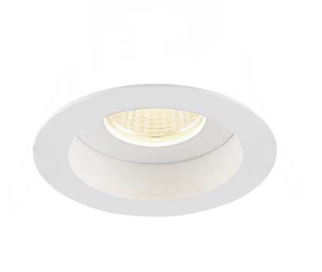 Eurofase Lighting 28719-30-014 3-in Amigo Downlight with Trim, Round, Voltage 120V-277V, Color Temperature 3000K, Wattage 15W, White