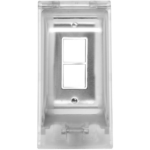 Eurofase Lighting EFSOWPS 5 X 3 inch Stainless Steel Patio Heater Single Duplex Stack Switch