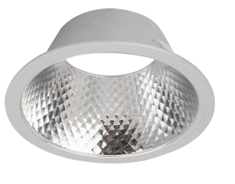 Lotus LED Lights LED-2-S8W2-40K-2RRDM-2STBK 2" Recessed Downlight LED, Wattage 8W, Color Temperature 4000K, Lumens 620, CRI 90+, Round Reflector Diamond, Square Trim Black