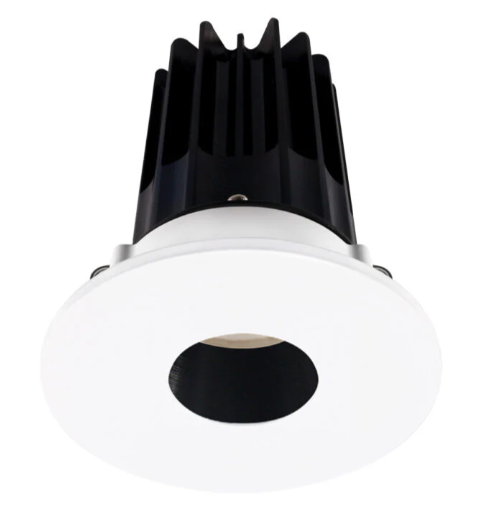 Lotus LED Lights LED-2-S15W-30K-2RRBK-2RPH-60D 2 inch Recessed Downlight LED, Wattage 15W, Color Temperature 3000K, Lumens 1000 lm, 60° Beam Angle, Black Reflector, Round Pinhole Trim