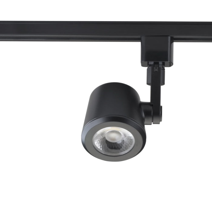 Nuvo TH454 1 Light LED Track Head, Wattage 12W, Taper Back, Black, 36° Beam