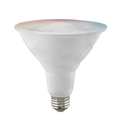 SATCO S11277 LED PAR38 Bulb, Dimmable, E26, Lumens 1200 lm, Wattage 15W, Voltage 120V, Starfish IOT, Clear