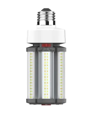 SATCO S23140 LED Corncob Bulb, Dimmable, E26, Wattage 45/36/27W, Voltage 100-277V, Multi-Color Temperature