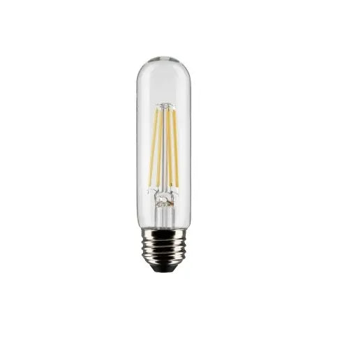Satco S21350 LED T10 Bulb, E26, Wattage 8W, Lumens 800 lm, Voltage 120V, Color Temperature 2700K