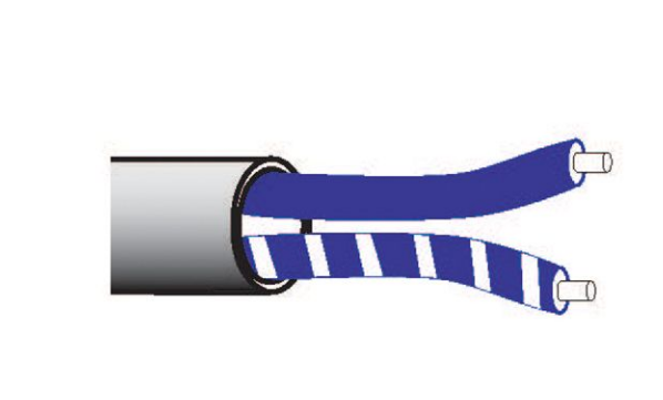 Lutron C-CBL-216-GR-1 EcoSystem Two-Conductor Non-Plenum Bus Cable, 1000 Ft., Lighting Control Cable