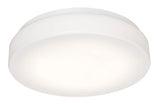 AFX Lighting C2F193100L5AJD1 Cirrus 19 Inch LED CCT Flush Mount In White With White Acrylic Diffuser