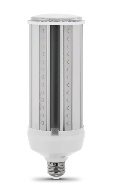 Feit Electric C4000/5K/LEDG2 300 W Replacement Daylight Corn-Cob High Output LED Light Bulb Color Temperature 5000K , Wattage 35W, Voltage 120V-277V Pack 1