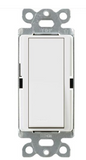 Lutron  CA-3PSNL-WH Claro 3 - Way Switch with Nightlight - 15A - White Finish