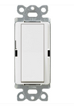 Lutron CA-4PS-WH Claro 4-Way Switch - 15A - White Finish