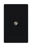 Lutron CA-CJ-BL Claro Cable Jack - Black Finish