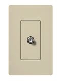 Lutron CA-CJ-LA Claro Cable Jack - Light Almond Finish