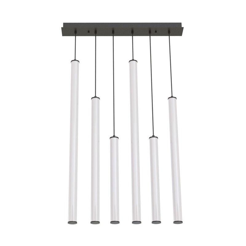 AFX Lighting CADP99L30UDBKLNR6 Caden 36 Inch Linear Light In Black With White Acrylic Diffuser