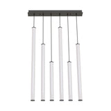 AFX Lighting CADP99L30UDBKLNR6 Caden 36 Inch Linear Light In Black With White Acrylic Diffuser