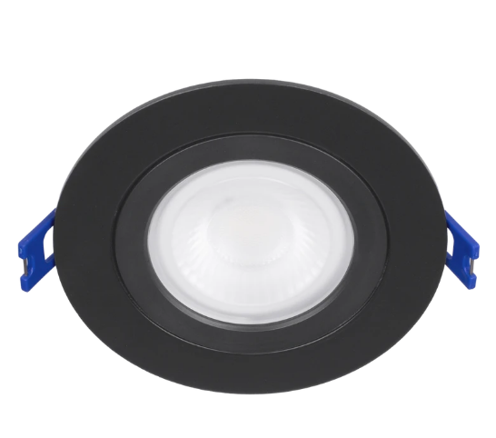 American Lighting CAZO-5CCT-4-BK CAZO 4" Scoop Downlight – Black Finish 5CCT 2700K / 3000K / 3500K / 4000K / 5000K, Lumens 1450lm Black Finish