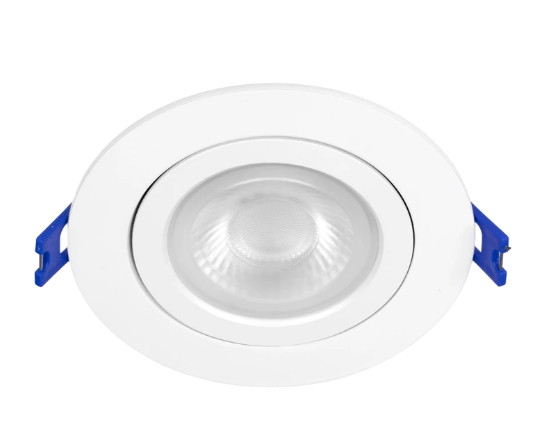 American Lighting CAZO-5CCT-4-WH CAZO 4" Scoop Downlight – Black Finish 5CCT 2700K / 3000K / 3500K / 4000K / 5000K, Lumens 1450lm White Finish
