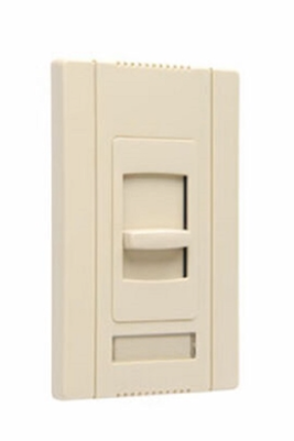 Wattstopper CD1103PI Titan Incandescent Single Pole/ 3-Way, Slide-to-Off Dimmer with Preset, Wattage 1100W, Narrow, Ivory
