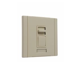 Wattstopper CD2003PI Titan Incandescent Single Pole/ 3-Way, Preset Dimmer, Wide, Wattage 2000W, Ivory