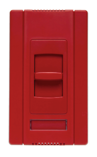 Wattstopper CD4FB3PRED Titan Series Fluorescent 3-Way, Preset 4 Wire Dimmer, 24 VDC, Red