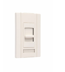 Wattstopper CD4FBLI Titan LED 4 Wire Single Pole 0-10V Dimmer with Integrated Power Pack, Non-Preset, Ivory