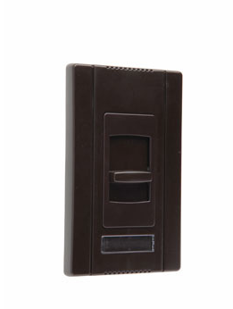 Wattstopper CD700 Titan 700W Incandescent Single Pole, Slide-to-Off Dimmer, Narrow, Brown