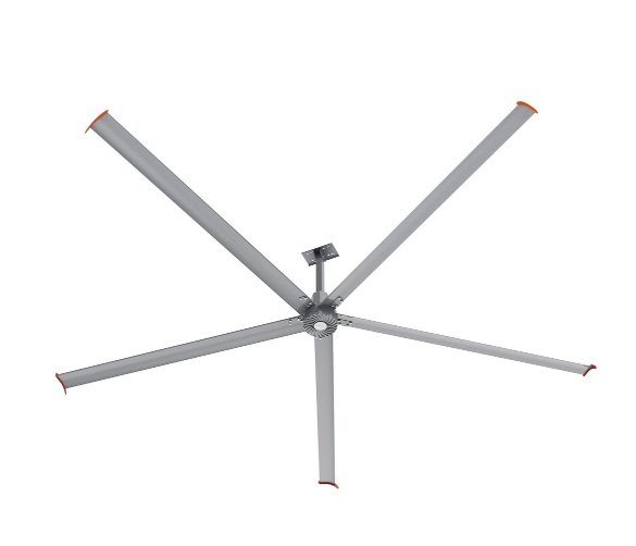 Carro USA CDC-165S-075-240 Makani 16ft Neodymium Magnet Direct-Drive Motor 5-Blade Home Ceiling Fan w/ Controller - Silver Finish