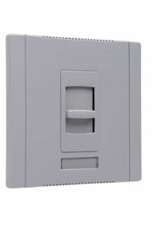 Wattstopper CDLV1600GRY 1600VA Magnetic Low Voltage Single Pole, Slide-to-Off Dimmer, Wide, Gray Finish