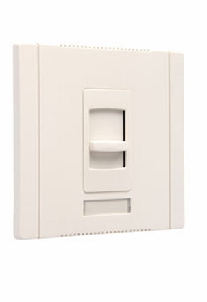 Wattstopper CDLV1600LA 1600VA Magnetic Low Voltage Single Pole, Slide-to-Off Dimmer, Wide, Light Almond Finish