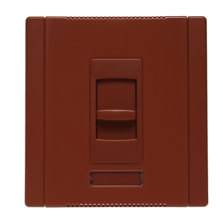 Wattstopper CDLV1600RED 1600VA Magnetic Low Voltage Single Pole, Slide-to-Off Dimmer, Wide, Red Finish