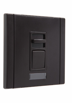 Wattstopper CDLV1603P 1600VA Magnetic Low Voltage Single Pole, Slide-to-Off Dimmer, Wide, Brown Finish