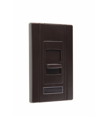 Wattstopper CDLV700 Titan Series Magnetic Low-Voltage Dimmer, Brown Finish
