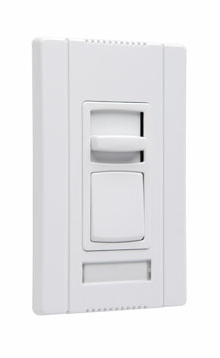 Wattstopper CDLV703PLA 700VA Magnetic Low Voltage Single Pole/ 3-Way, Preset Dimmer, Narrow, Light Almond Finish