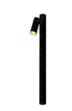 ABBA LIGHTING CDPA70 Integrated Heavy Duty Cast Aluminum Path Light, CCT 300K, Black Finish