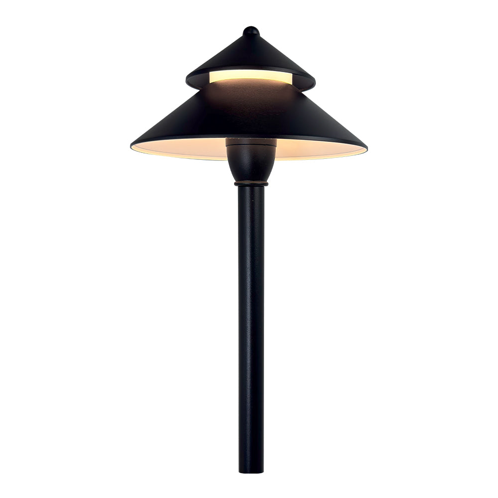 ABBA Lighting USA CDPA77 Aluminum Path Lights - 5CCT - 130lm - Finish: Black