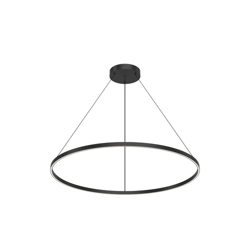 Kuzco Lighting PD87148-BK-UNV-010 Cerchio LED 48 inch Pendant Ceiling Light Black Finish