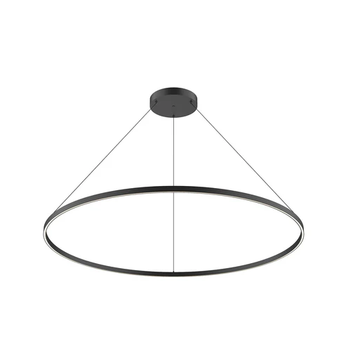 Kuzco Lighting PD87160-BK-UNV-010 Cerchio LED 60 inch Pendant Ceiling Light Black Finish
