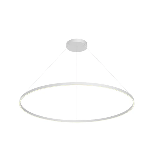 Kuzco Lighting PD87160-WH-UNV-010 Cerchio LED 60 inch Pendant Ceiling Light White Finish