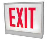 ORBIT CESL-B-1-AC-E-R Chicago Approved Led Exit Sign Black Housing 1F AC Only Exit Right Arrow