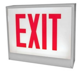 ORBIT CESL-B-1-AC-S-R Chicago Approved Led Exit Sign Black Housing 1F AC Only Stairs Right Arrow