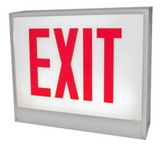 ORBIT CESL-B-1-EB-E-L Chicago Approved Led Exit Sign Black Housing 1F Battery Back-Up Exit Left Arrow