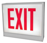 ORBIT CESL-B-2-AC-E-R Chicago Approved Led Exit Sign Black Housing 2F AC Only Exit Right Arrow