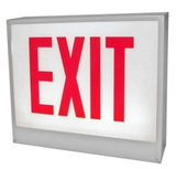 ORBIT CESL-B-2-EB-S-N Chicago Approved Led Exit Sign Black Housing 2F Battery Back-up Stairs No Arrows