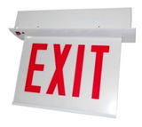 ORBIT CESRE-A-2-AC-E-R Chicago Approved Led Recess Mount Exit Sign Al Housing 2F AC Only Ext Right Arrow