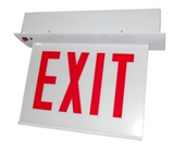 ORBIT CESRE-A-2-AC-S-D Chicago Approved Led Recess Exit Sign Al Housing 2F AC Only Stairs Double Left Arrows